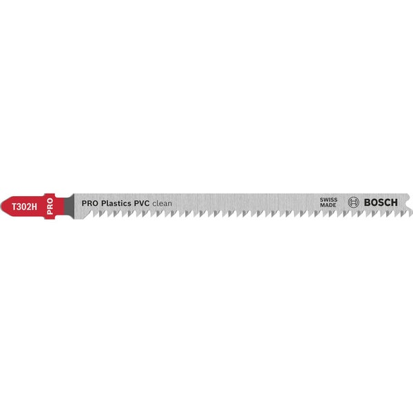 Bosch PRO Plastics PVC clean T302H Stichsägeblatt 132 mm 3-tlg. - 2608667447