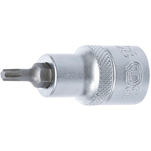 BGS Bit-Einsatz Antrieb Innenvierkant 12,5 mm (1/2) T-Profil (für Torx) T25 - 4370