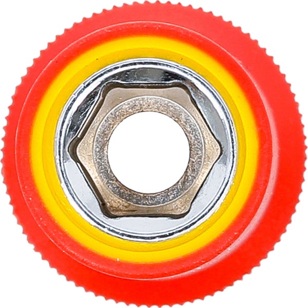BGS VDE-Steckschlüssel-Einsatz Sechskant Antrieb Innenvierkant 12,5 mm (1/2) SW 11 mm - 72061