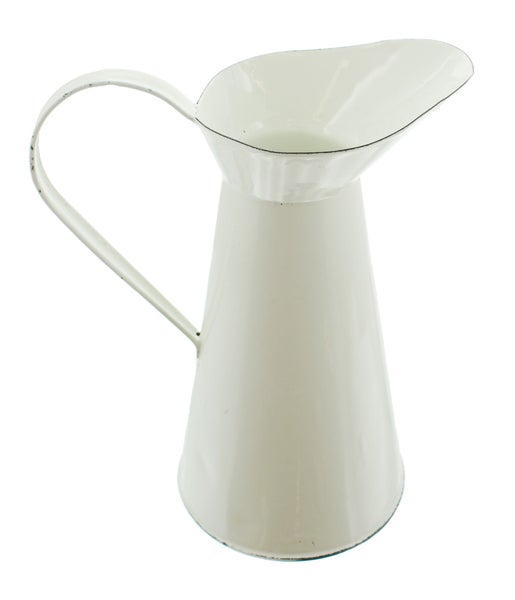 FRANK FLECHTWAREN | Kanne Le Bain, METALL, Ø unten 13 cm, Höhe 26 cm
