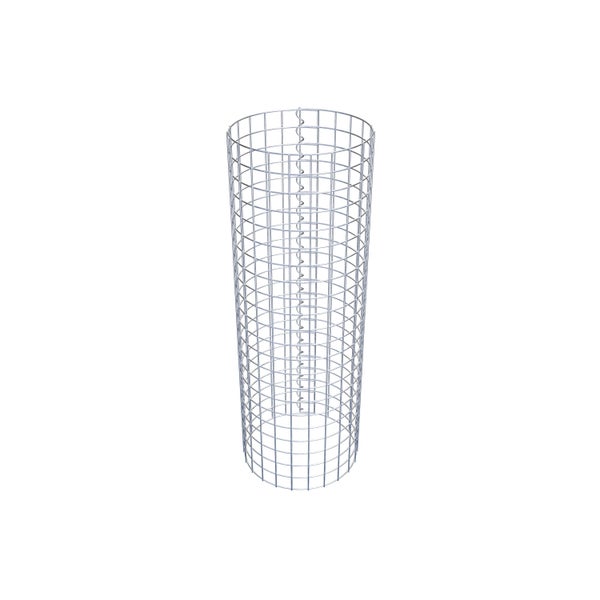 Gabionensäule Durchmesser 37 cm MW 5 x 5 cm rund - Höhe: 110 cm