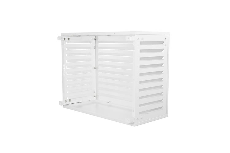 Klimaanlagenverkleidung mit Lamellen