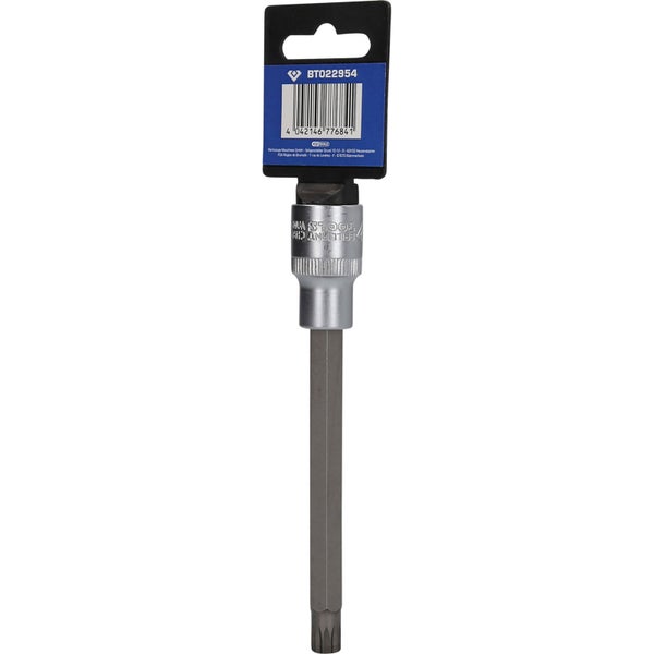 BRILLIANT TOOLS 1/2 Vielzahn-Bit-Stecknuss 140 mm lang M10 - BT022954