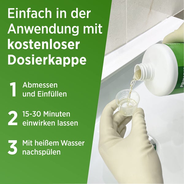 PRINOX® Abflussreiniger 1000ml EXTRA STARK - Profi Rohrreiniger löst Haare, Essensreste & schwerste Verstopfungen - Rohrfrei gegen hartnäckige Verstopfungen & üble Gerüche - Biologisch abbaubar