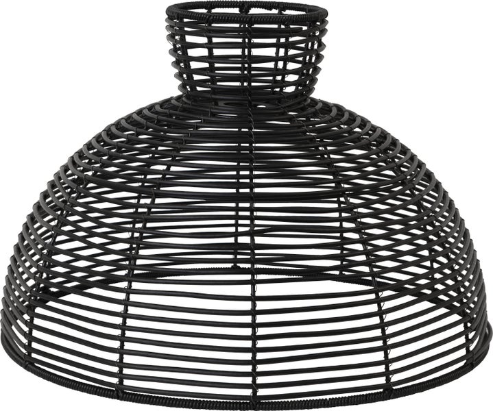 Lampenschirm aus geflochtenem Material