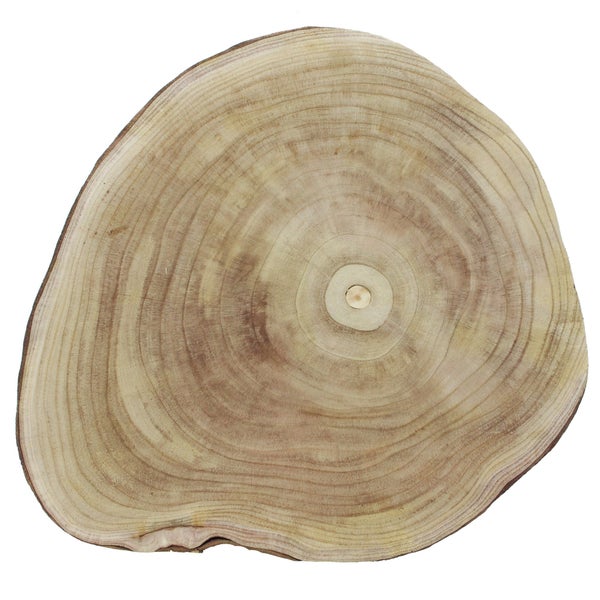 FRANK FLECHTWAREN | Baumscheibe Wood, HOLZ, ca. Ø 40 x 5 cm, ohne Deko