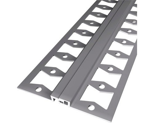 Bewegungsfugenprofil 324G Alu eloxiert edelstahl 270 cm