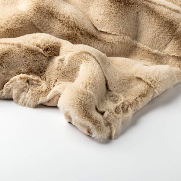 Wohndecke Ferron - Beige 140x180 cm