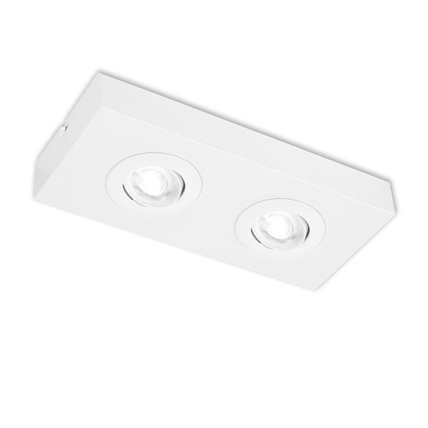 CTS LED ceiling light, white, 2xLED-platine/4W