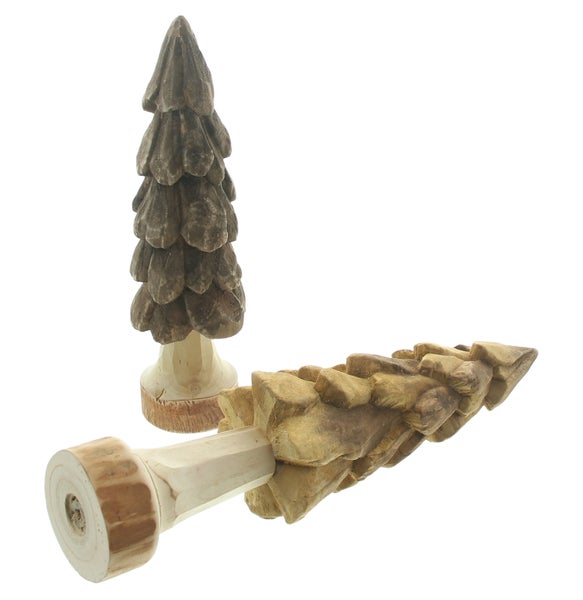 Dekorative Holzbäume für den Innenbereich