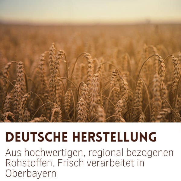 Deutsche Herstellung: Rohstoffe aus regionalem Anbau