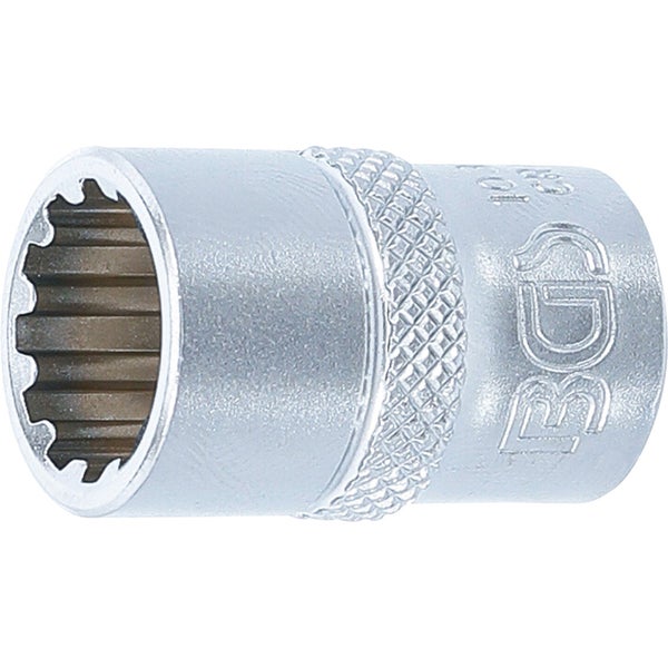 BGS Steckschlüssel-Einsatz Gear Lock Antrieb Innenvierkant 10 mm (3/8) SW 12 mm - 10312