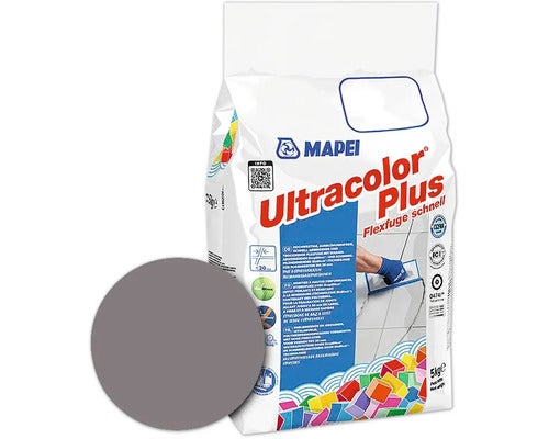 Mapei Ultracolor Plus Fliesenmörtel 5 Kilogramm Sack für Fugenbreiten bis 20 Millimeter