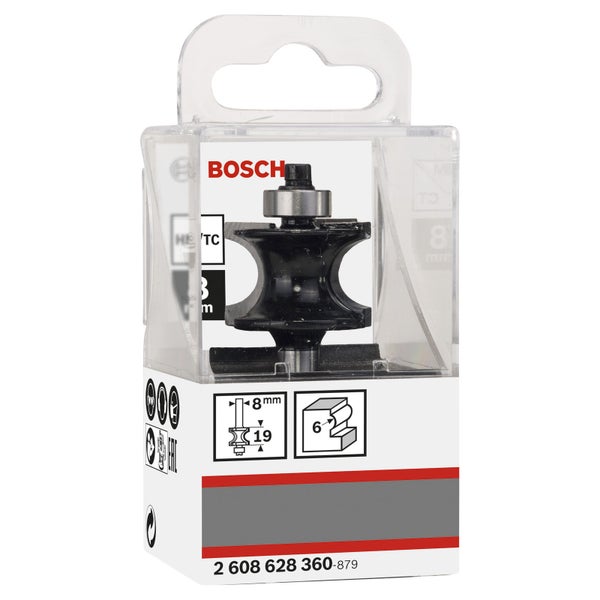 Bosch Profilfräser im transparenten Gehäuse