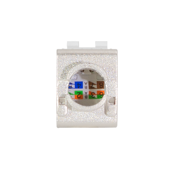 Cat. 8.1 Keystone Modul RJ45 Buchse 40Gbits 2000MHz STP Kupplung vollgeschirmt für AWG22-24 Verlegekabel Cat. 8, Cat. 7a, Cat. 7, Cat. 6, Cat. 6a, Cat. 5 und Netzwerk Patchpanel Patchfeld