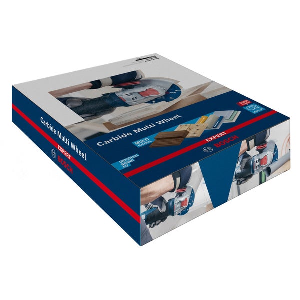 Verpackung einer Bosch Expert Carbide Multi Wheel Trennscheibe