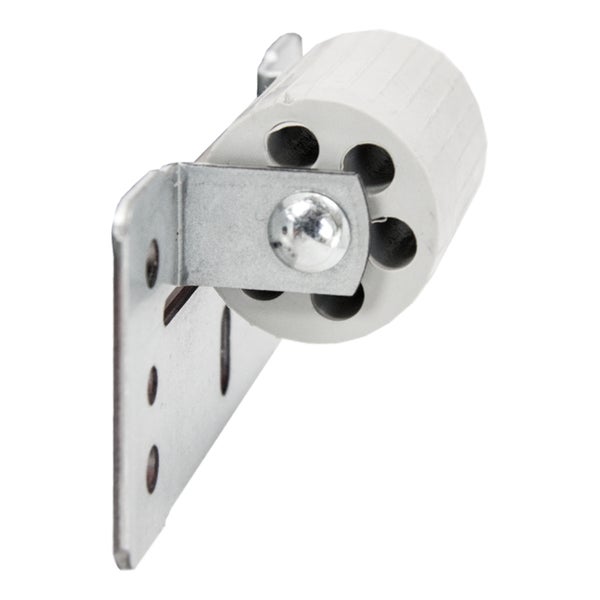 Lampenfassung mit Metalleinfassung zur Wandmontage