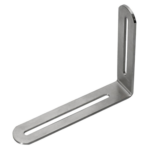 Winkelverbinder aus Metall mit Langloch zur flexiblen Montage