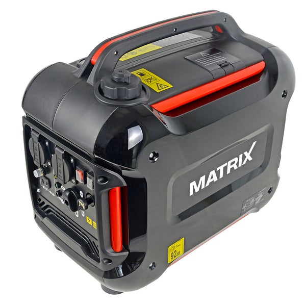 Inverter Stromerzeuger Matrix PG 2000i-2 – Benzin, 2000 Watt, leise, tragbar