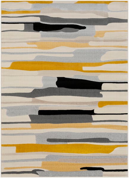 Moderner Skandinavischer Teppich Mehrfarbig/Grau 120x170 cm ANAIS