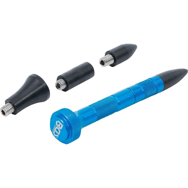 BGS Aluminum-Ausbeulstift mit auswechselbaren Spitzen 100 mm - 9155