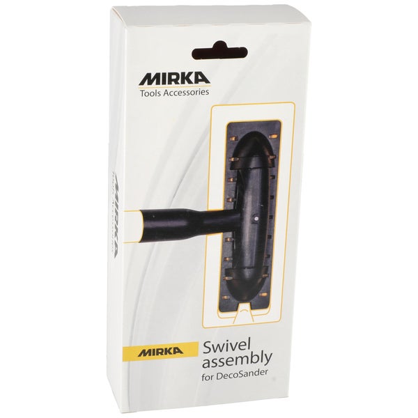 Mirka stabilisierter Schleifkopf für DecoSander Stabschleifer / für glattes Wand- & Deckenfinish, Trockenbau, Detailarbeiten