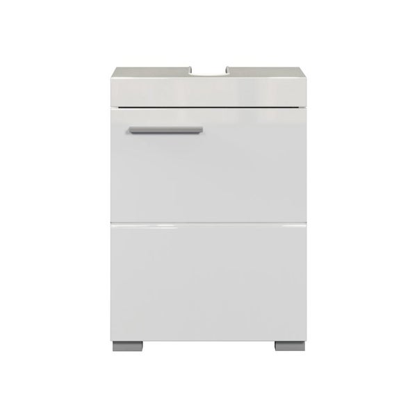 Moderner Waschtischunterschrank mit Schublade und Aussparung für Siphon