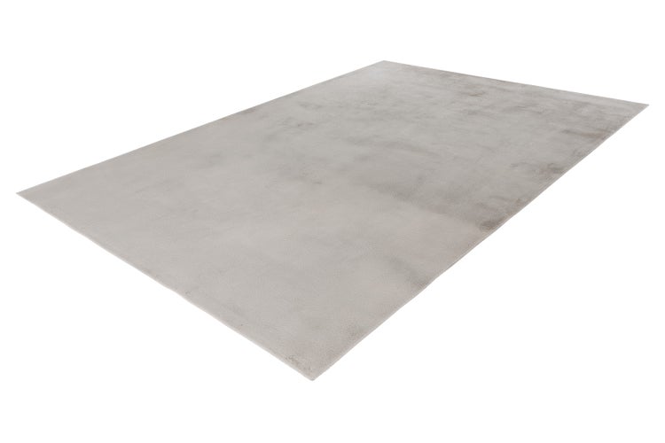Rechteckiger Teppich in unifarbenem Design fuer den Wohnbereich