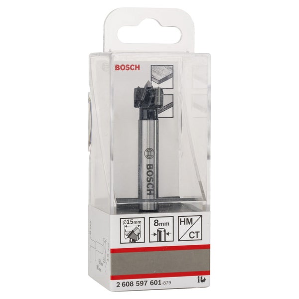 Bosch Forstnerbohrer 15 mm in Verpackung