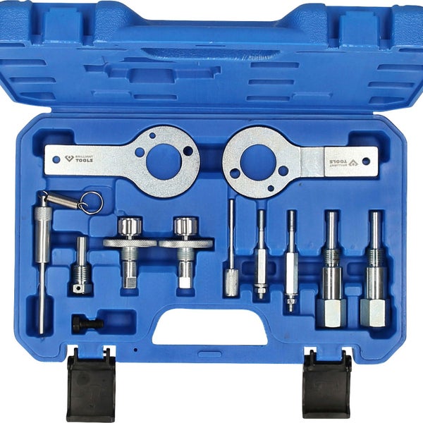 BRILLIANT TOOLS Motor-Einstellwerkzeug für Fiat Opel 12tlg. - BT592500