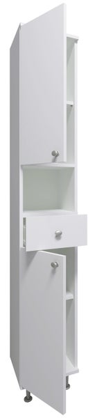 Badmöbel Hochschrank Badschrank Schublade Nilosi