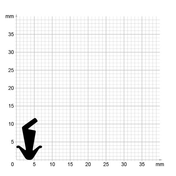 DIWARO. | Lippendichtung LP150 | schwarz | 5 Meter