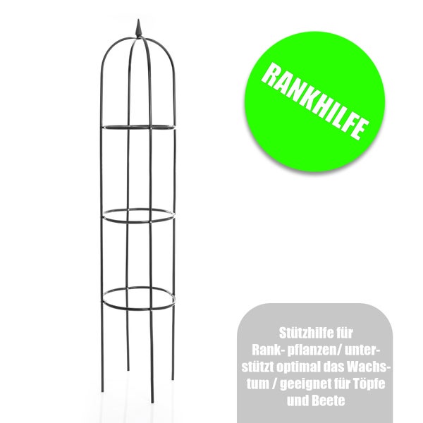 Rankhilfe für Pflanzen im Garten oder Beet