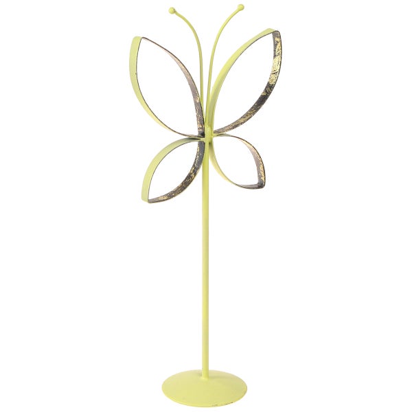 Dekorative Schmetterlingsfigur aus Metall für den Innenbereich