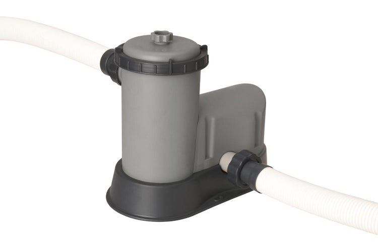Poolfilteranlage mit Schläuchen