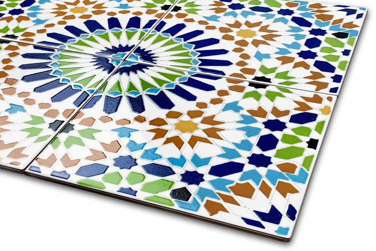 Fliesen mit geometrischem Muster