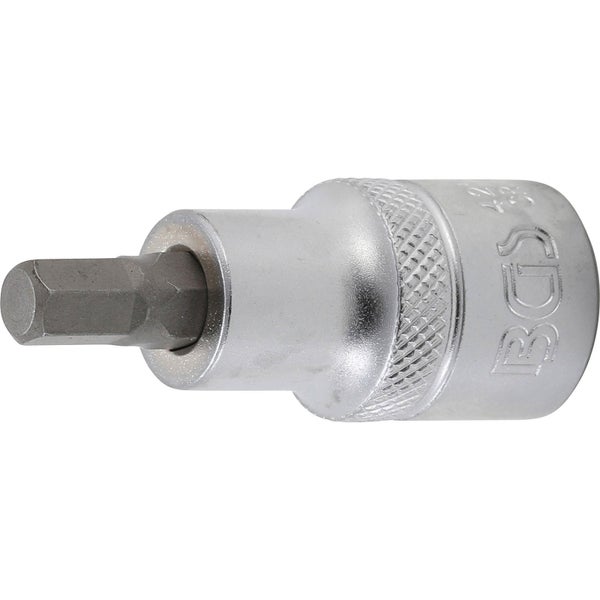 BGS Bit-Einsatz Antrieb Innenvierkant 12,5 mm (1/2) Innensechskant 7 mm - 4253