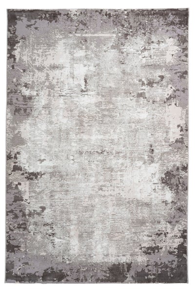 Kurzflor Teppich Ananya Taupe Used-Look 120 x 170 cm