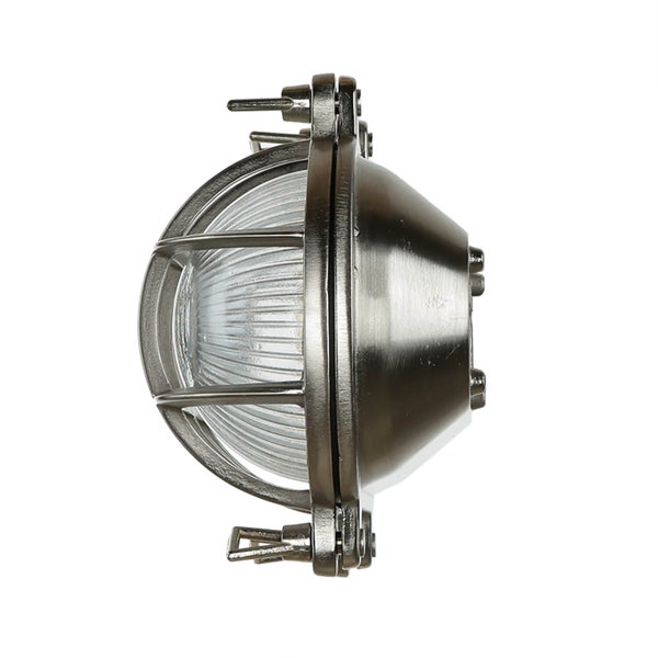 Wandleuchte mit Schutzgitter