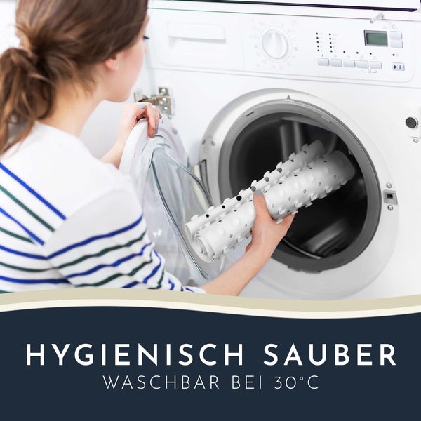 Homerella® Badewannenmatte rutschfest Kinder - 100% BPA frei Inkl. 2 Haken zum Aufhängen 100x40cm - Antirutschmatte Badewanne Baby hautsensitiv & schimmelresistent - Badematte rutschfest & waschbar