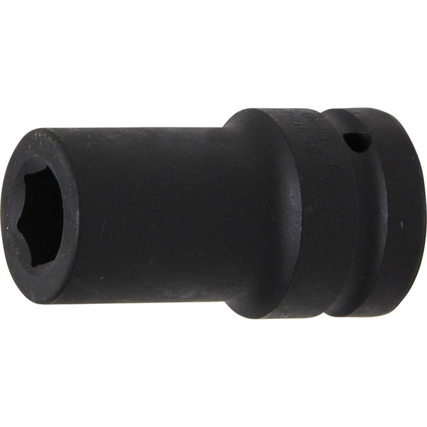 BGS Kraft-Steckschlüssel-Einsatz Sechskant tief Antrieb Innenvierkant 25 mm (1) SW 21 mm - 5500-21