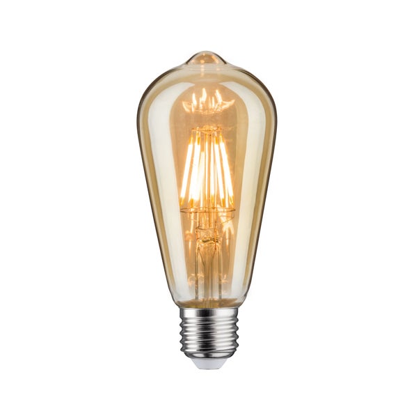 Vintage Edition Standard 230V LED Kolben ST64 E27 2x680lm 2x6,5W 2500K Gold