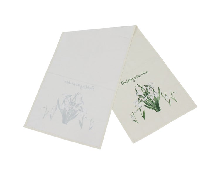 FRANK FLECHTWAREN|Tischläufer Frühlingserwachen, 40 x 140 cm, POLYESTER