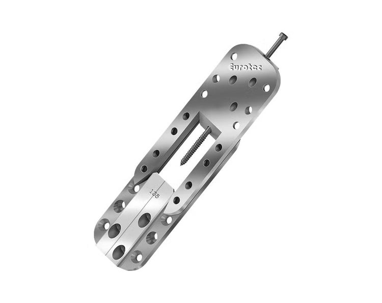Eurotec Logo Metall Balkenverbinder mit Schraube zur Holzverbindung