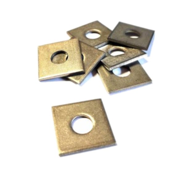 Quadratische Unterlegscheiben für Schrauben