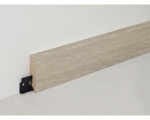 Sockelleiste Primero Casablanca Eiche foliert FU062L 15x58x2400 mm