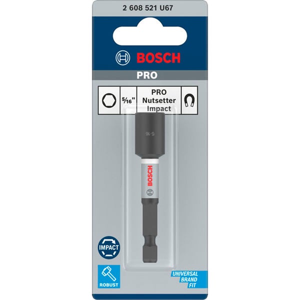 Bosch Pro 5/16-Zoll-Nussknacker-Schraubaufsatz, Impact-Ausführung