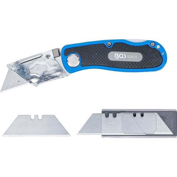 BGS Technic Universalmesser mit Klingen und Klingenmagazin