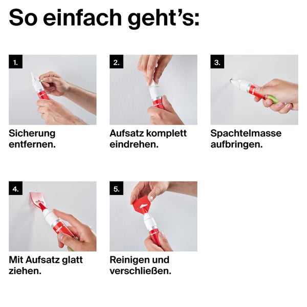 Fischer Reparaturspachtel Multipack (3 Stk.) - 564378