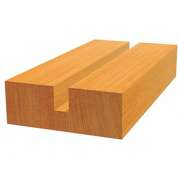 Holzpfosten mit Nut